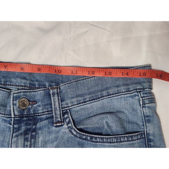 Gap 1969 Girlfriend Jeans Women's Size 26r (27 inseam) Medium Blue Denim - Picture 4 of 8